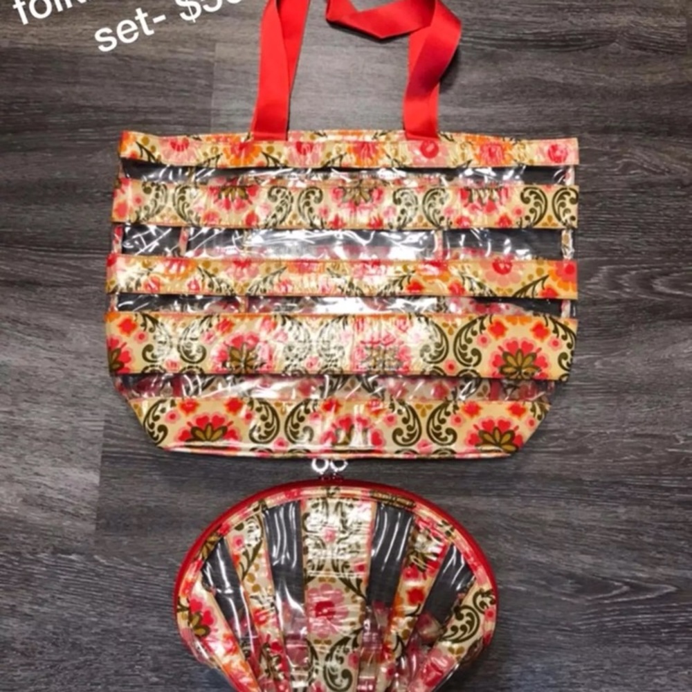 Used once folkloric beach set