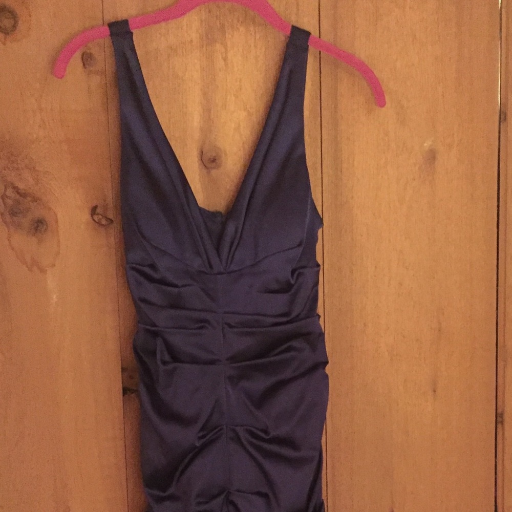Satiny ruched dress from Nordstrom