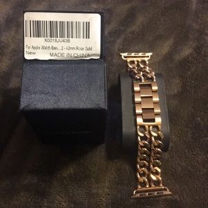 Apple Watch 42 mm Dress Band. Rose Gold