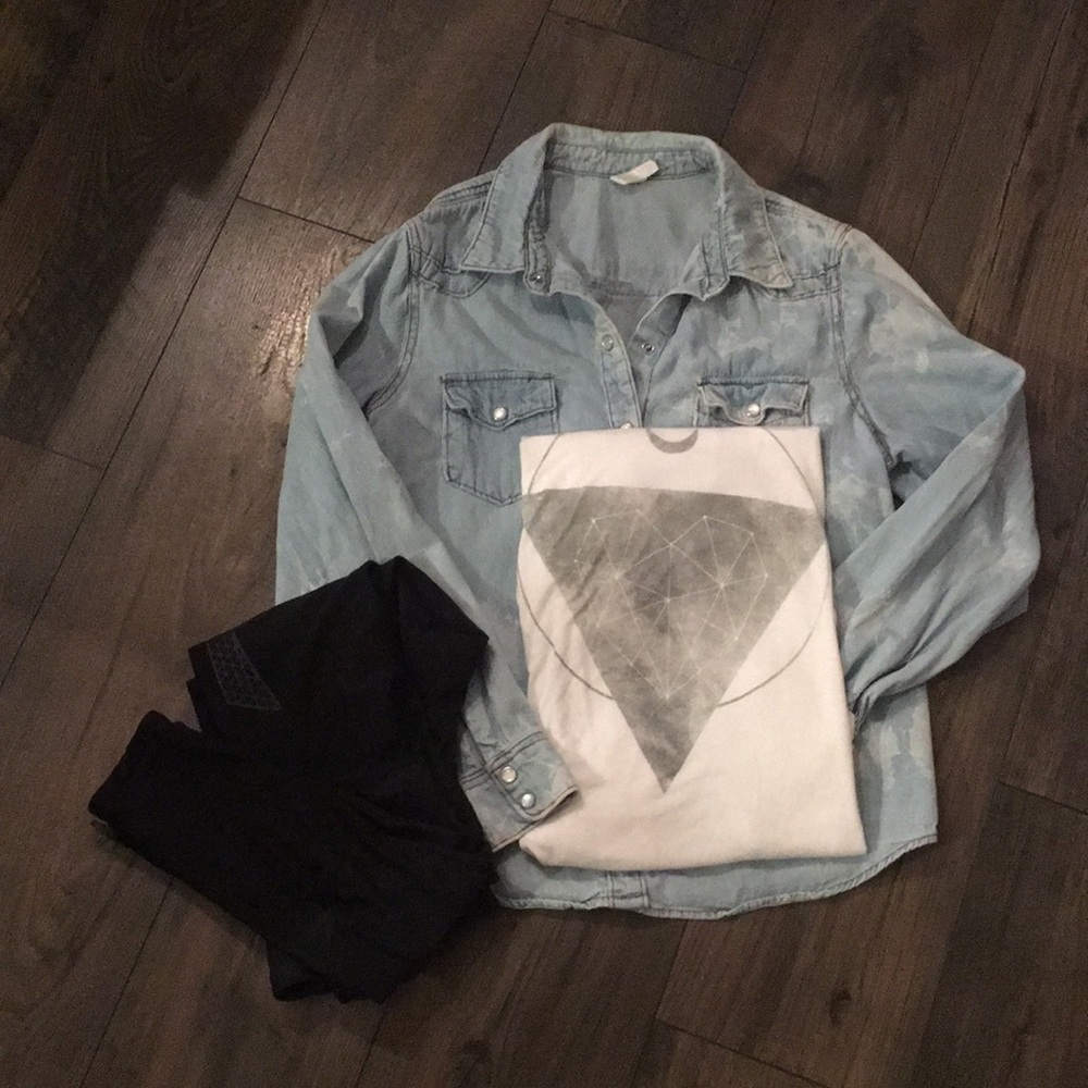 Denim shirt