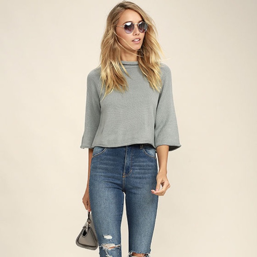 JACK by B.B. Dakota Cropped Sweater