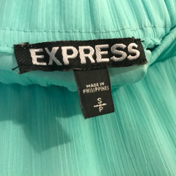 Express Sea Foam Green Maxi Skirt - Picture 4 of 4