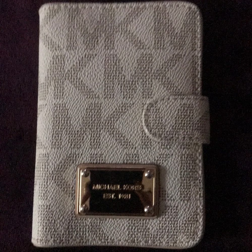 Michael Kors monogram card holder