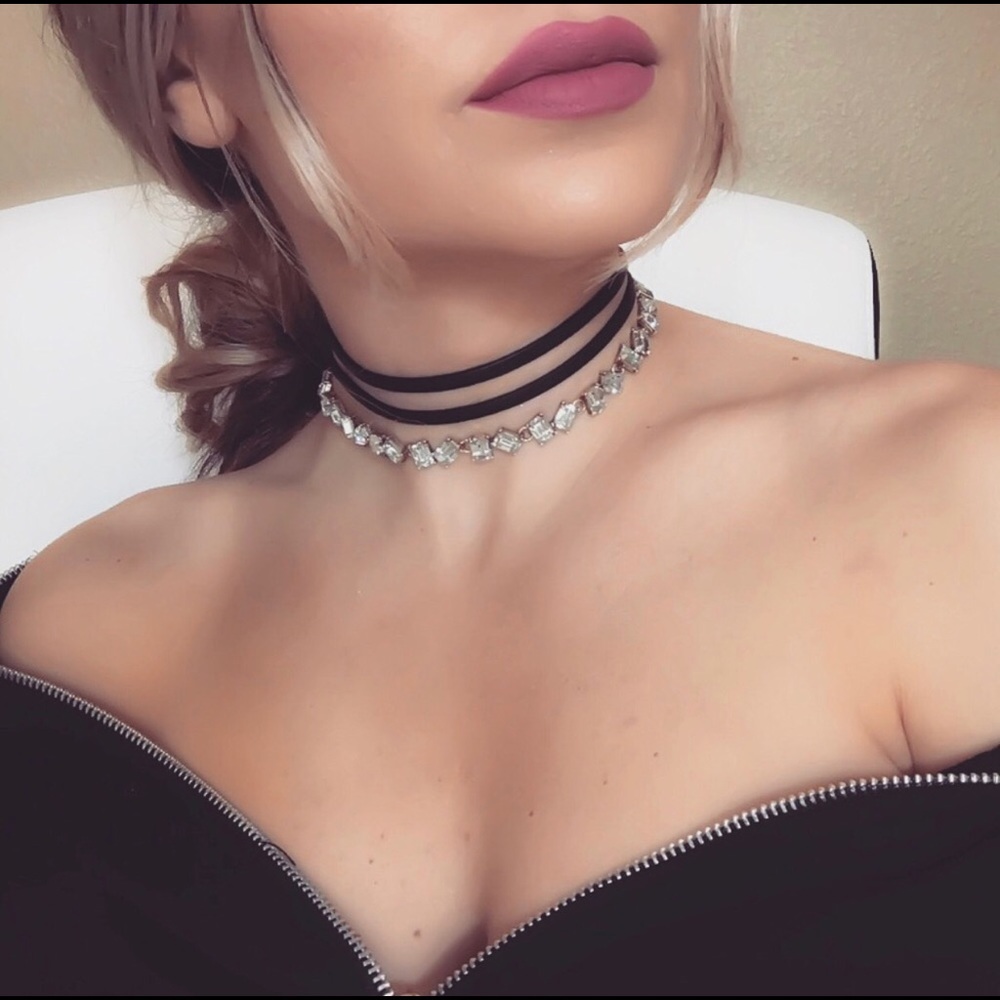 3 LAYER RADIANT CHOKER - Picture 3 of 3