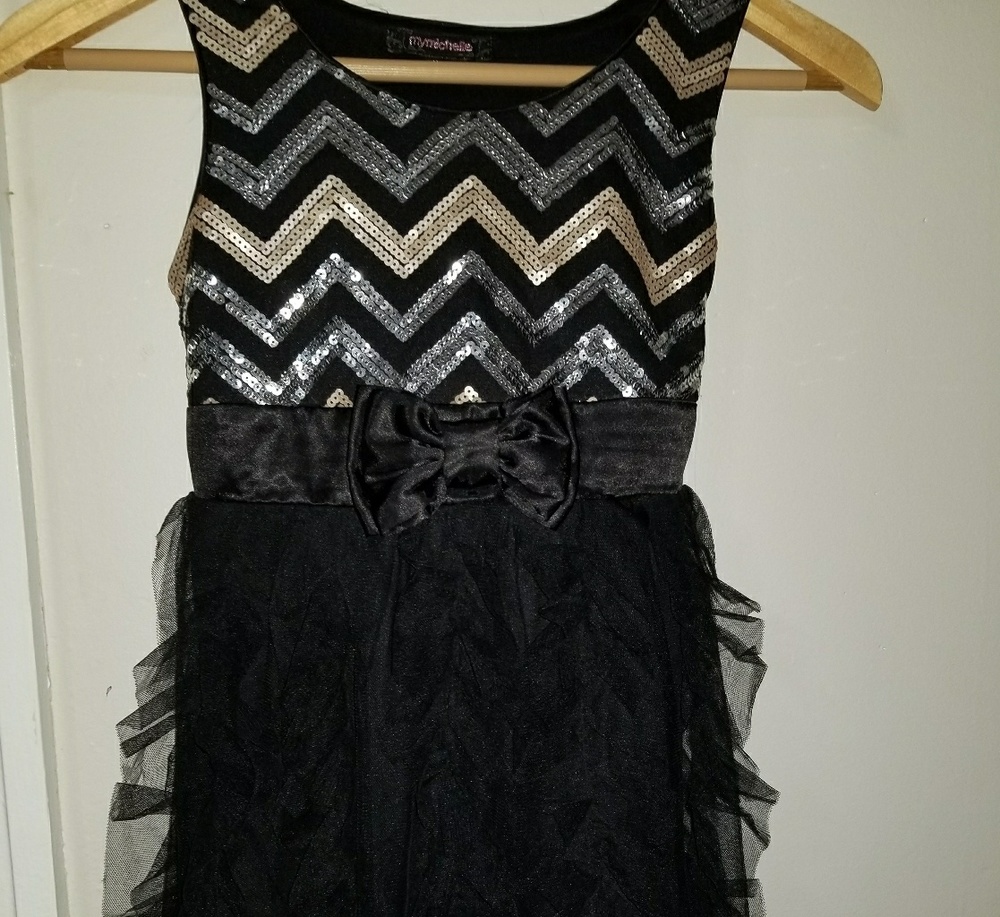 Enchanting Glamour and Shimmer dress