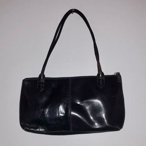 Hobo Eggplant Leather Purse
