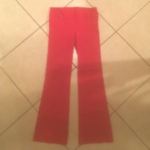 Red Stretchy Pants