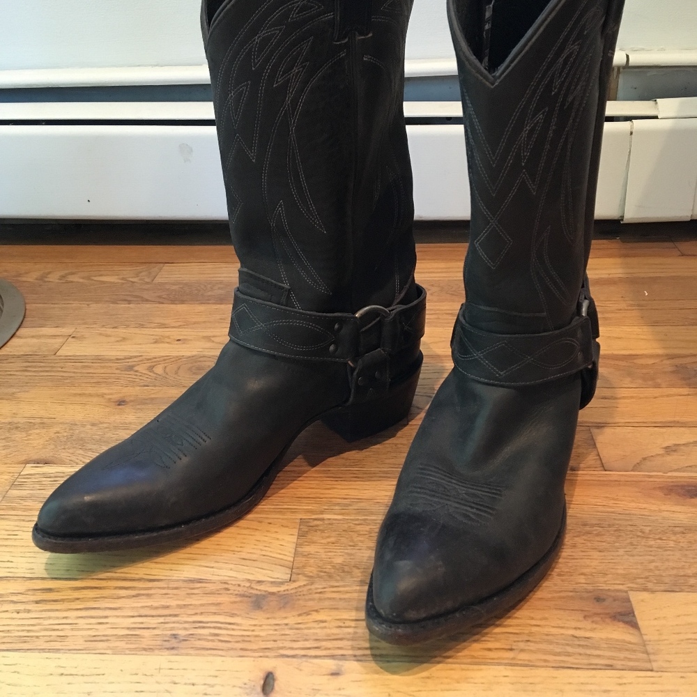 Frye Western Style Harness Boots