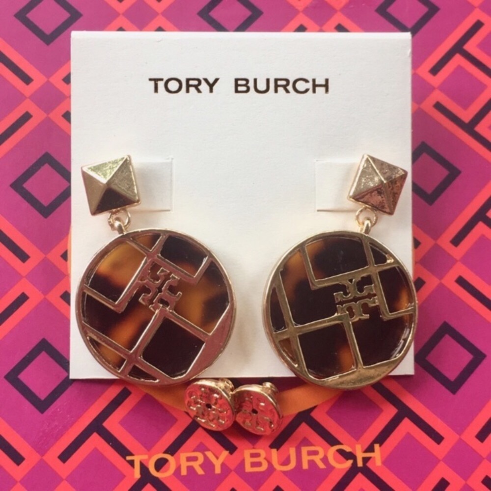 Tory Burch Aislin Resin Drop Earrings