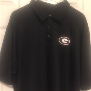 Nike men’s dri-fit Georgia golf style shirt.