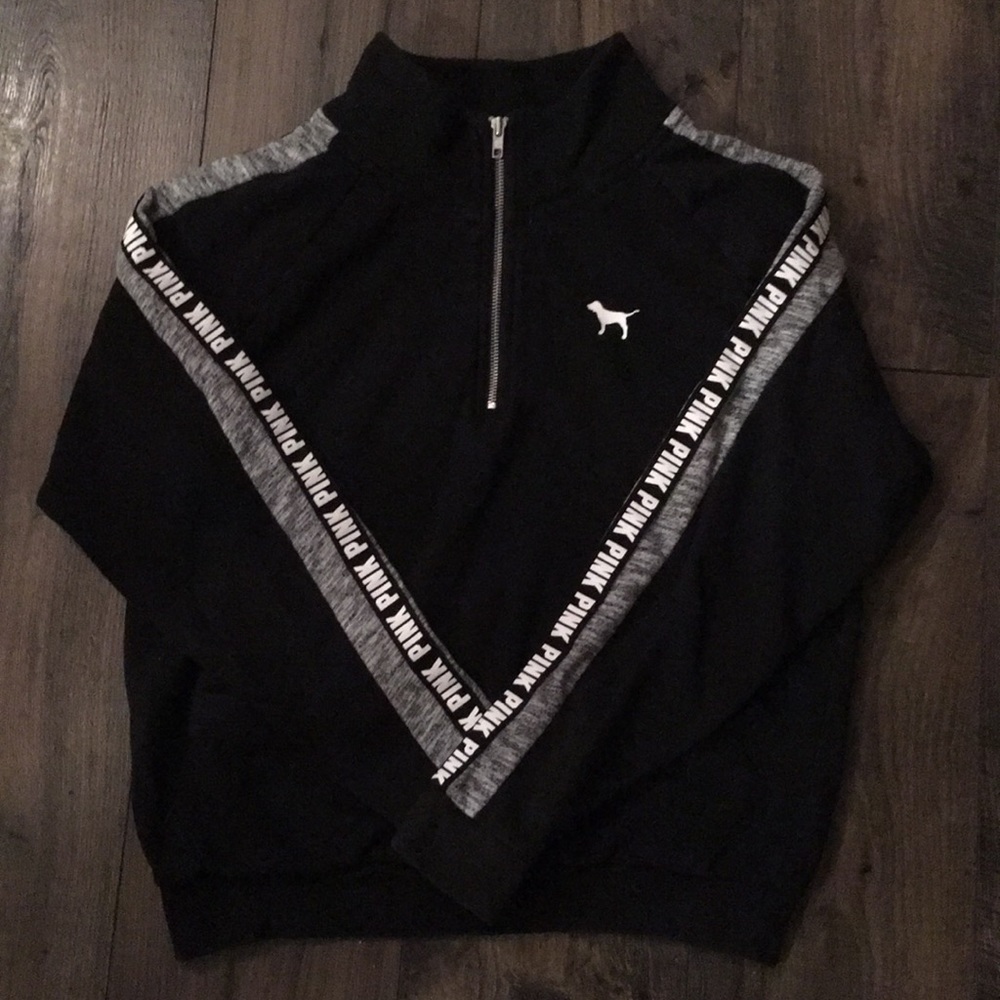 Pink Quarter Zip