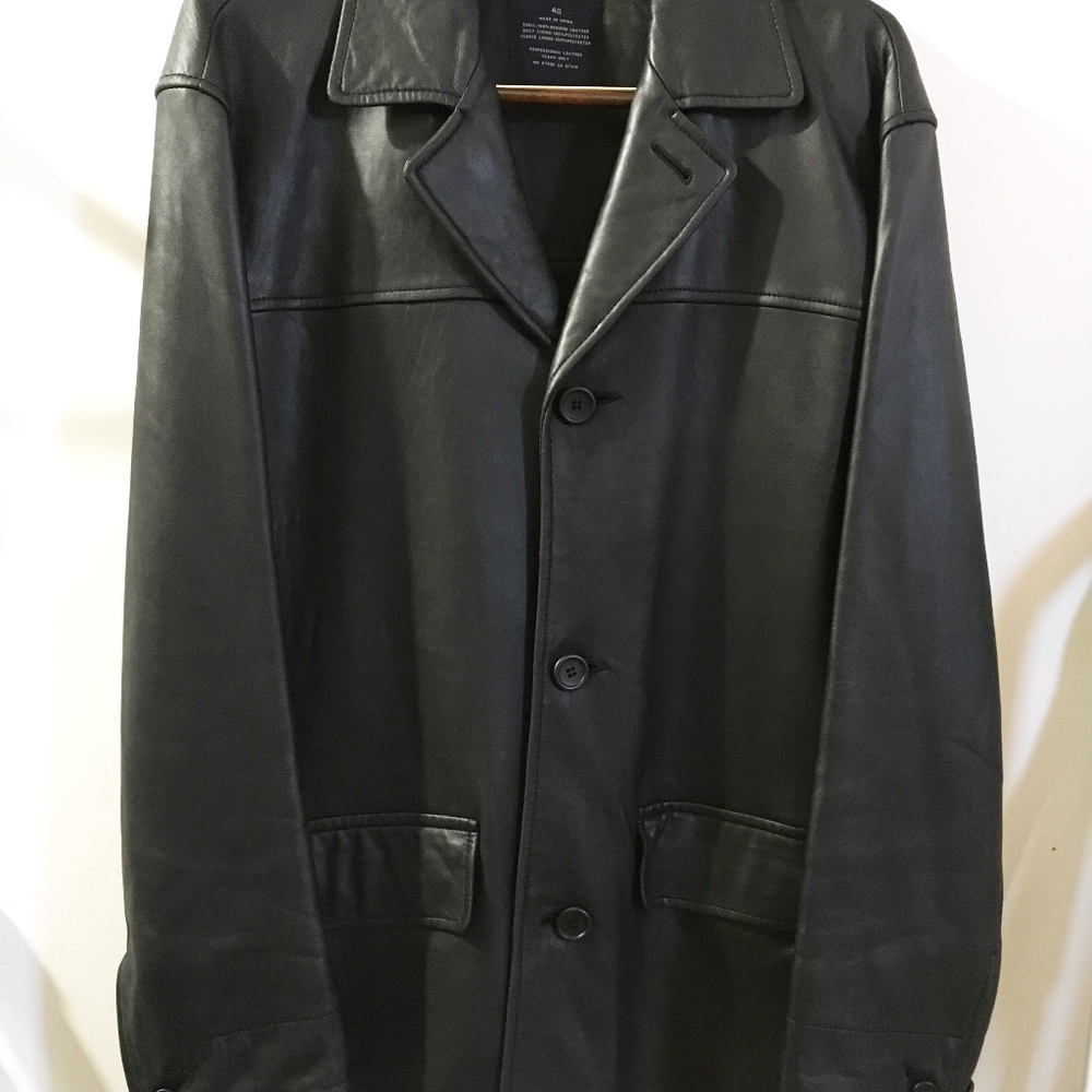 Nautica Brand Leather Jacket/Coat