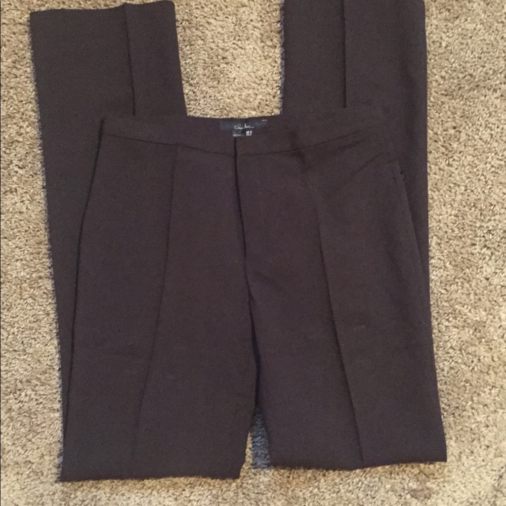 Zara Slim Fit Flat Front Pants Various Color/Sizes