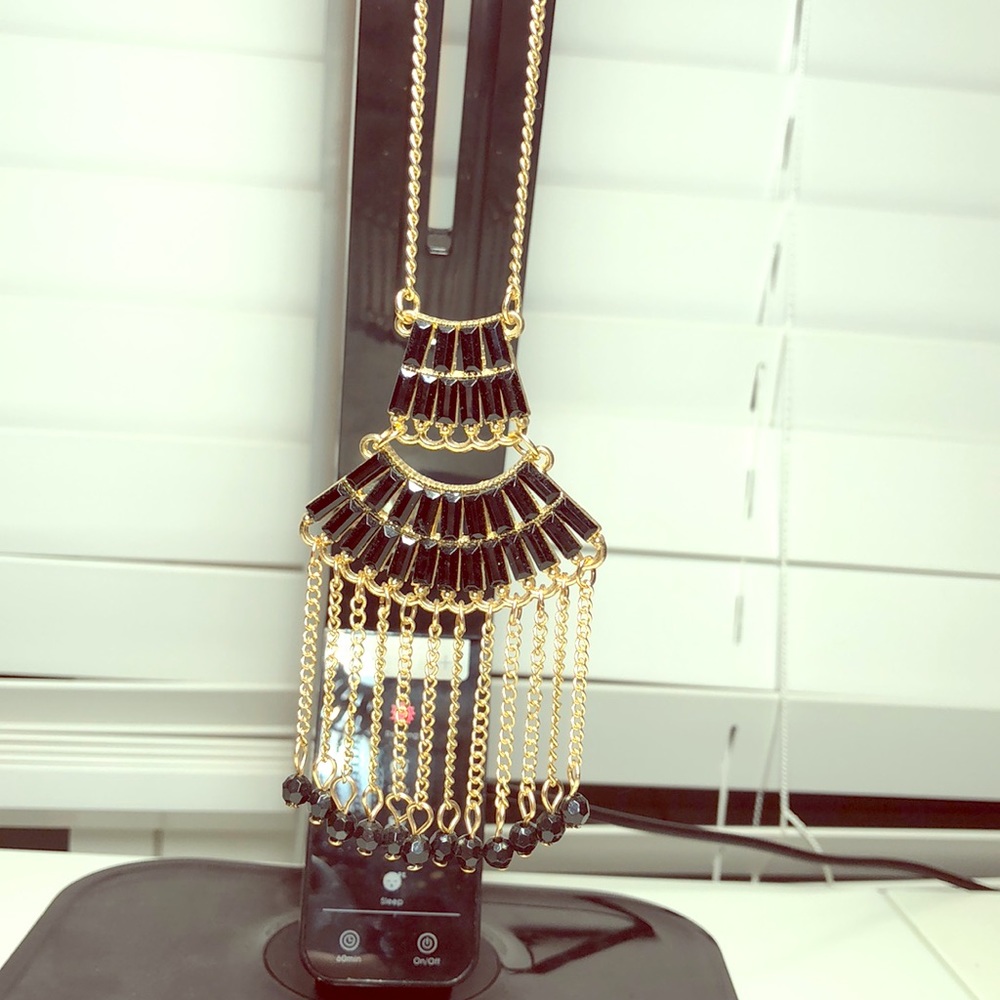 Black necklace