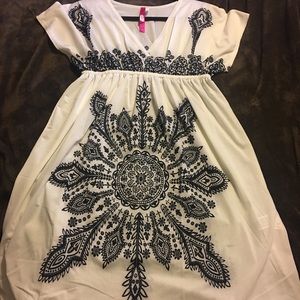 Mid length dress