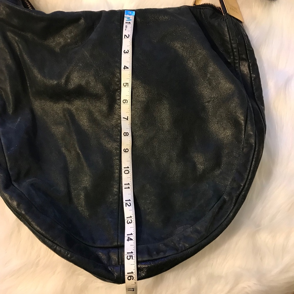 Badgley Mischka Carina Leather Hobo - Picture 3 of 8