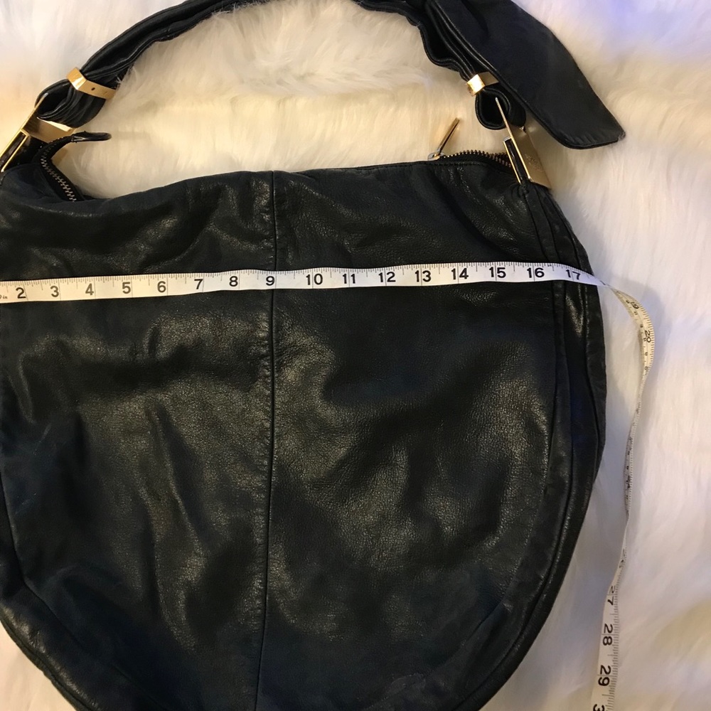 Badgley Mischka Carina Leather Hobo - Picture 4 of 8