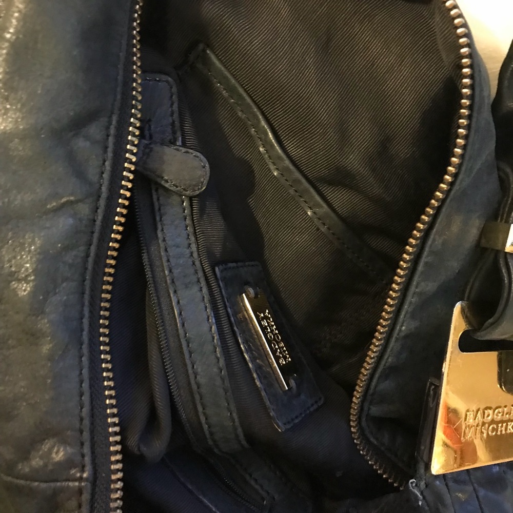 Badgley Mischka Carina Leather Hobo - Picture 7 of 8