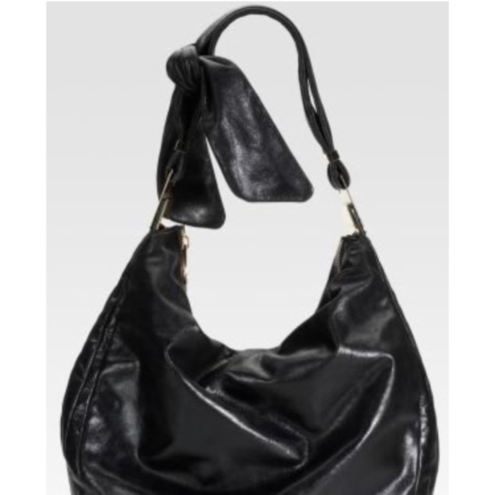 Badgley Mischka Carina Leather Hobo - Picture 8 of 8