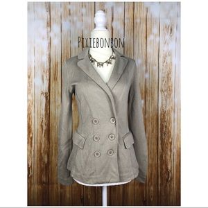 Fitted Neutral Armani Blazer