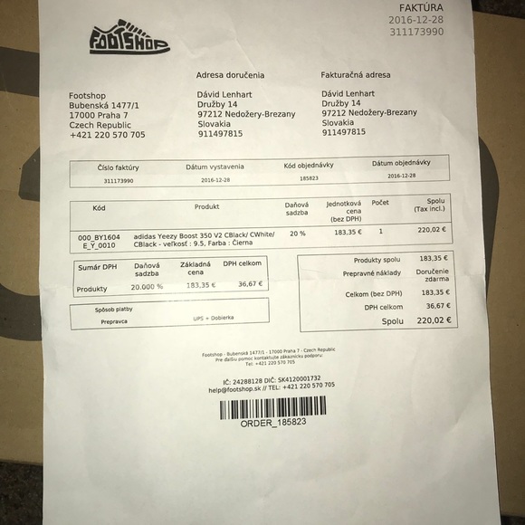 (PRICE NEGOTIABLE) Yeezy 350 V2 “Oreo” - Picture 8 of 8