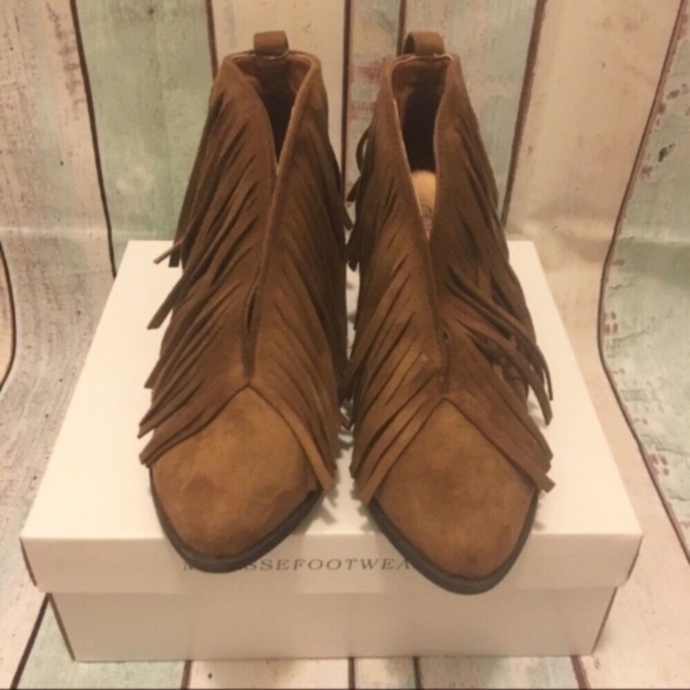 Free People Fringe Boots
