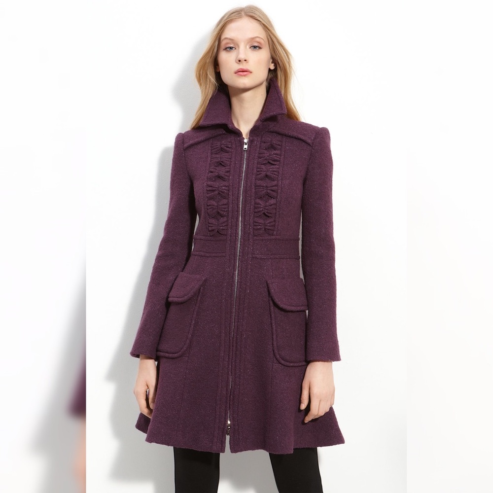 Nanette Lepore Wool Blend Provocative Coat