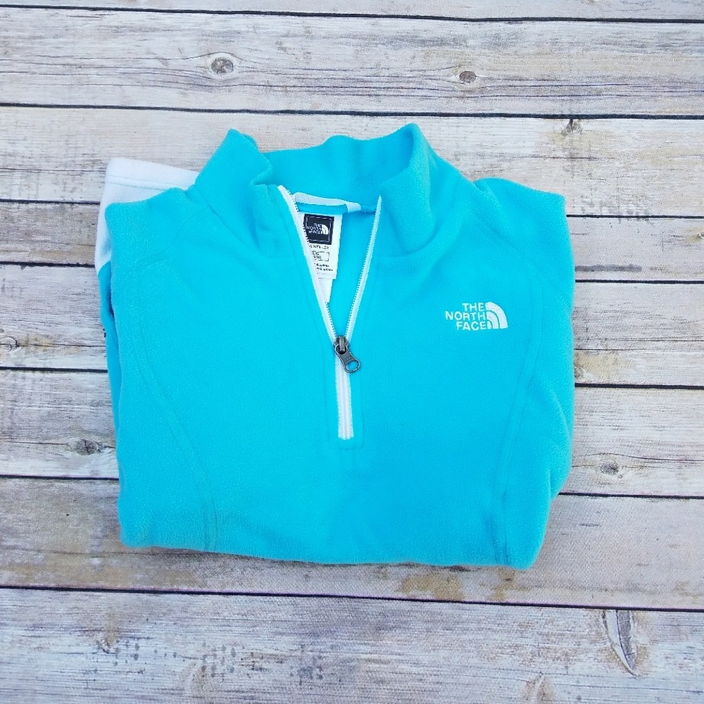 Bright Blue Girls The North Face Pullover 14/16
