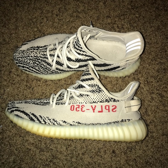(PRICE NEGOTIABLE) Yeezy 350 V2 “Zebra” - Picture 3 of 6