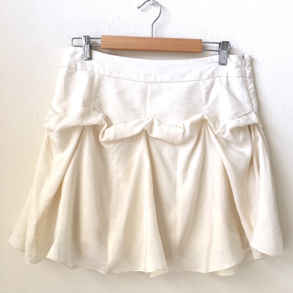 Off-white cotton skirt - Picture 1 of 5