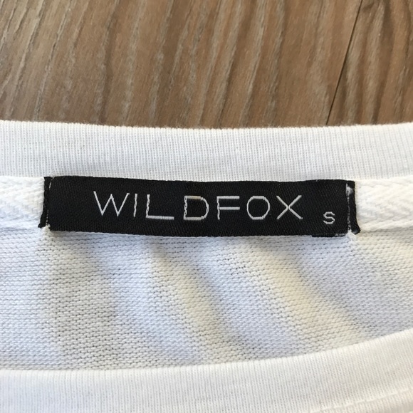 SOLD Wildfox HAPPY Baggy Beach Jumper Sweatshirt - Picture 3 of 8