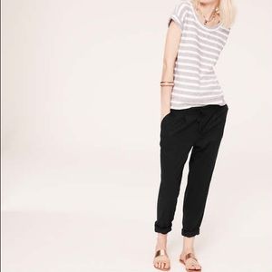 Lou & Grey Black drawstring pants