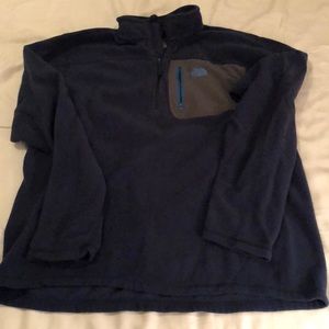 North face 1/4 zip up