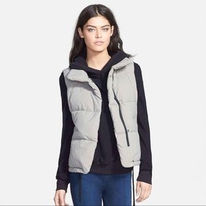 James Perse "Yosemite" funnel neck puffer vest