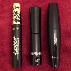 3 mini High-end mascaras- it cosmetics,Tart,doucce