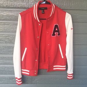 Letterman Jacket-Forever 21 (Size Small)