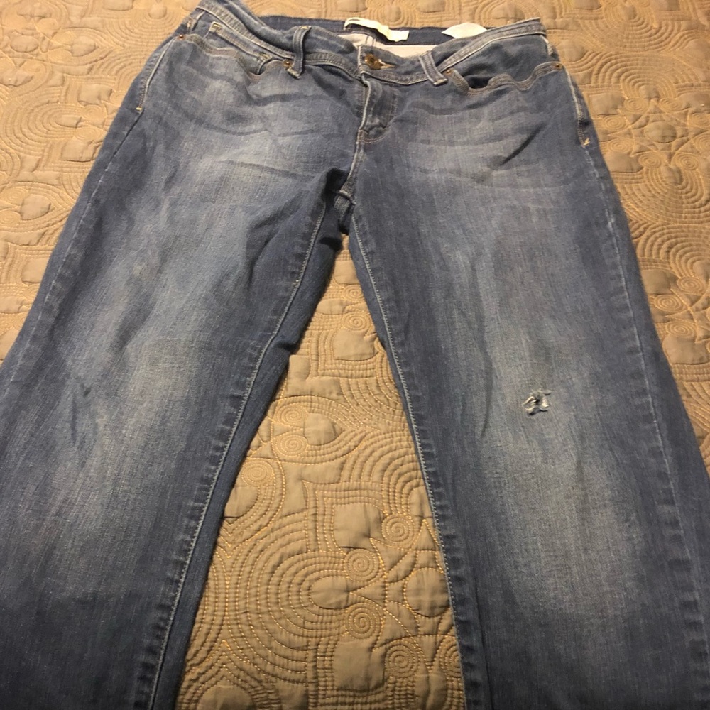 Levi’s 525 skinny leg curvy jeans