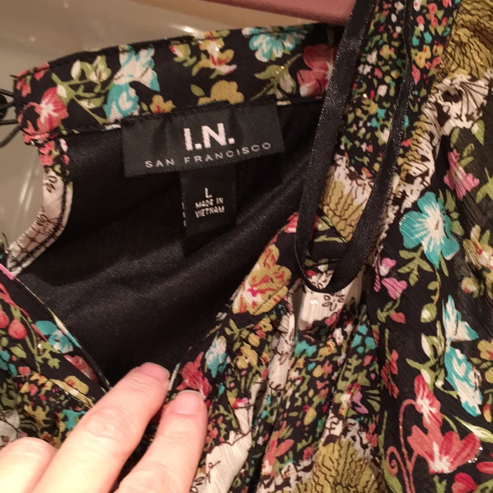 NWT I.N. San Francisco dress jumper L - Picture 6 of 10
