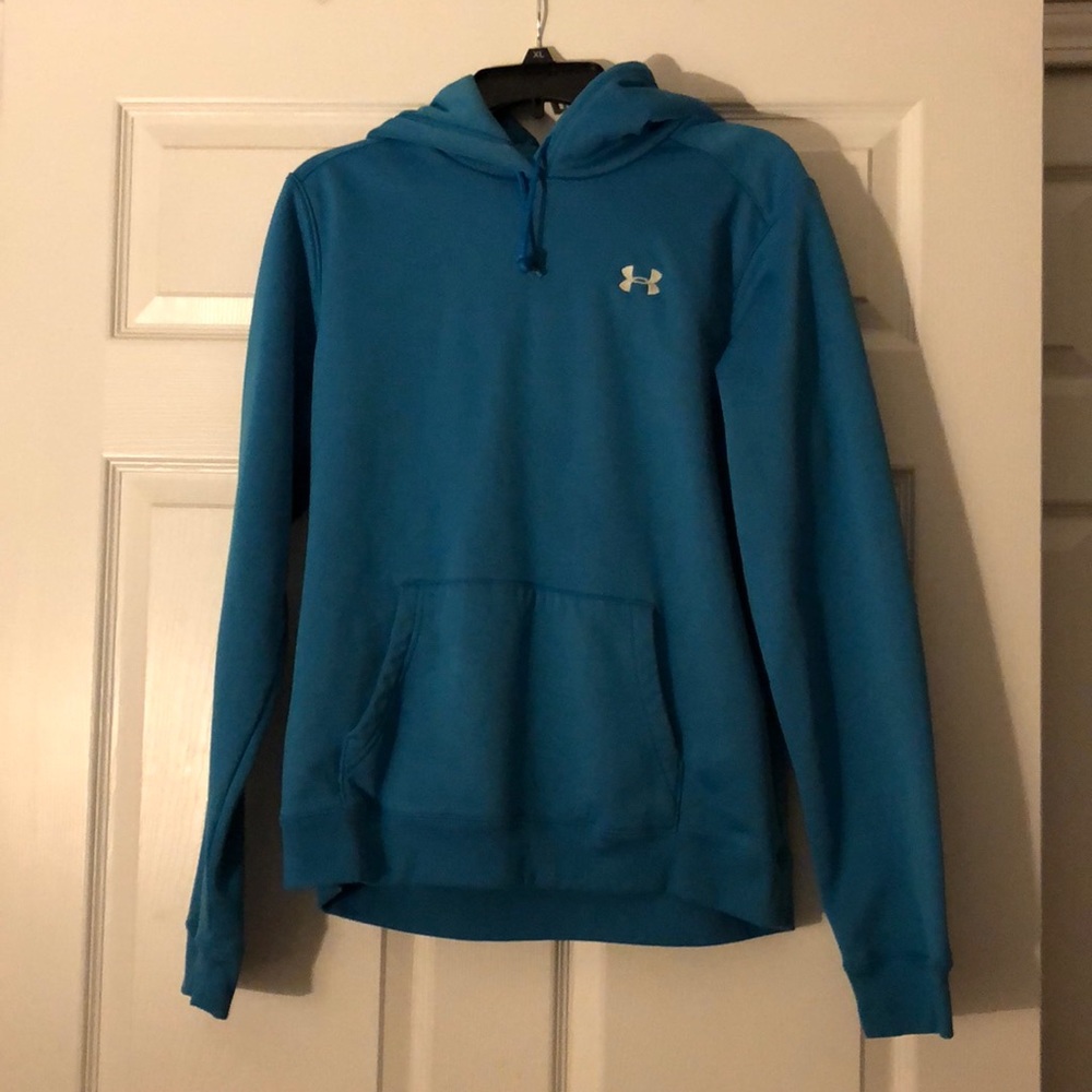 Blue under armour hoodie