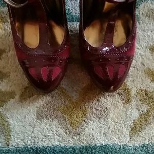 Target’s Merona maroon Mary Janes