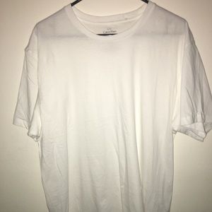 White Calvin Klein shirt for men