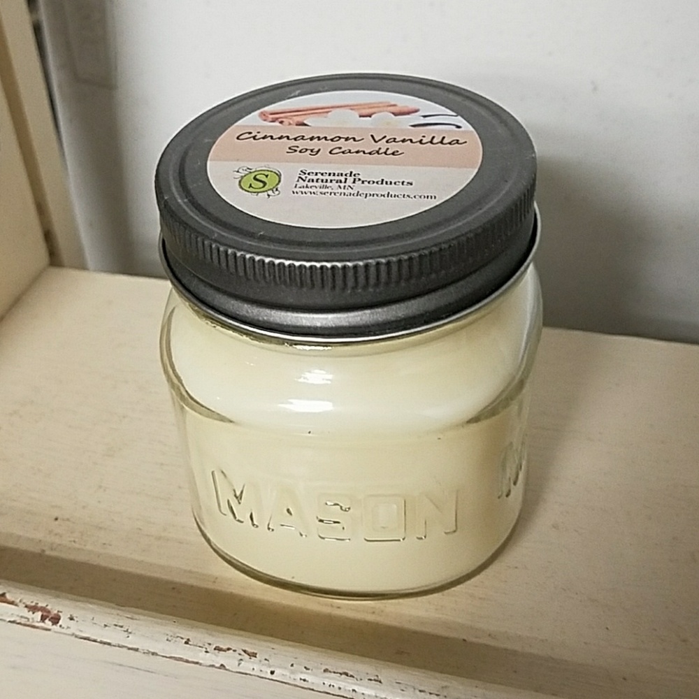 8 oz Cinnamon Vanilla Soy Candle