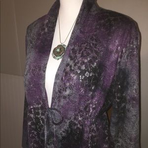 🔴 Chico’s Tie Front Knit Cardigan