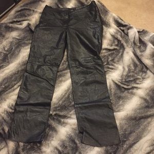 Kenneth Cole faux leather pants size 8