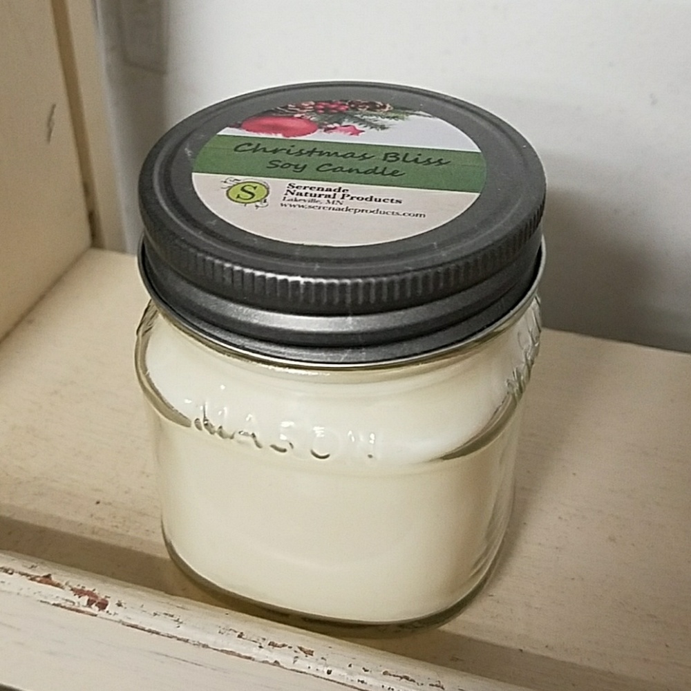 8 oz Christmas Bliss soy candle