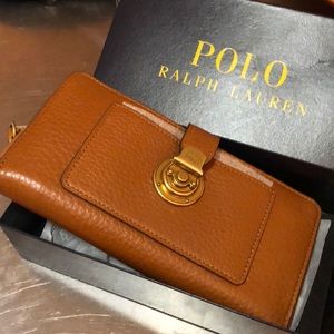 Ralph Lauren Wallet in Tan