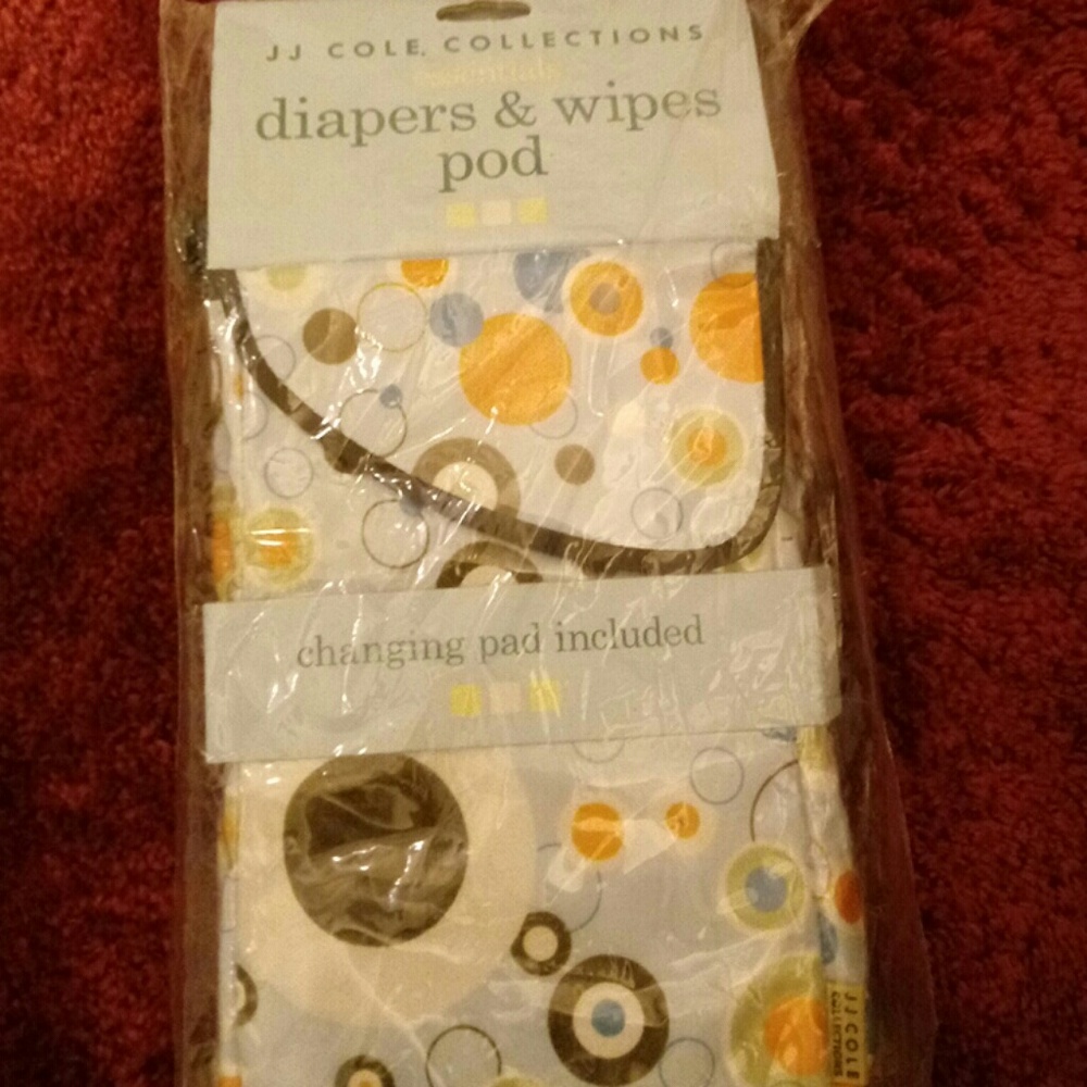 Baby diaper and wiped pod
