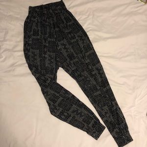 H&M Basics Navy Blue Harem/Party Pants