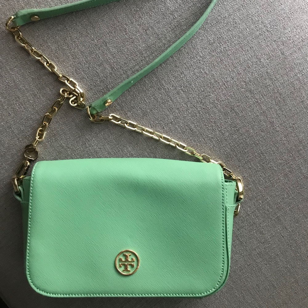 Mint Green TB crossbody