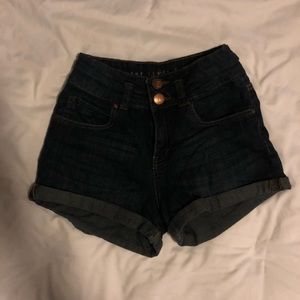 High Waisted Denim Shorts